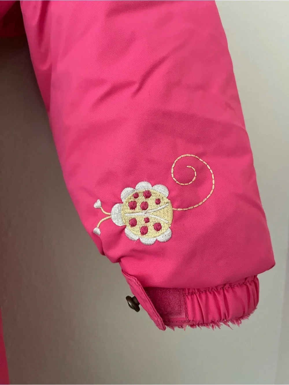 Obermeyer Pink and Yellow Girls' Ski Jacket